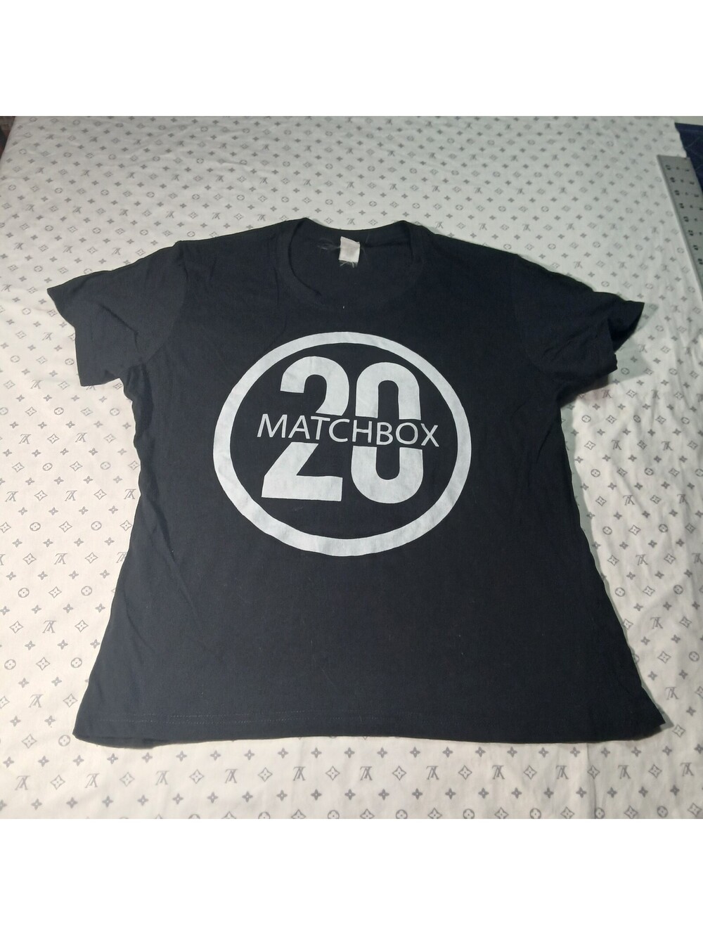 Matchbox 20 Band T Shirt Black Graphic Tee Short Sleeve Cotton Y2K Retro